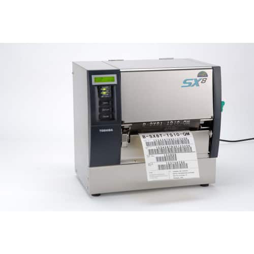 Toshiba B-SX8T 8" Wide Industrial Printer - Barcode Print