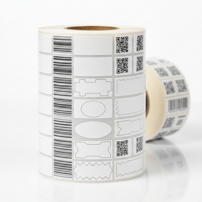 Die-cut & Butt-cut Thermal Transfer Barcode Labels