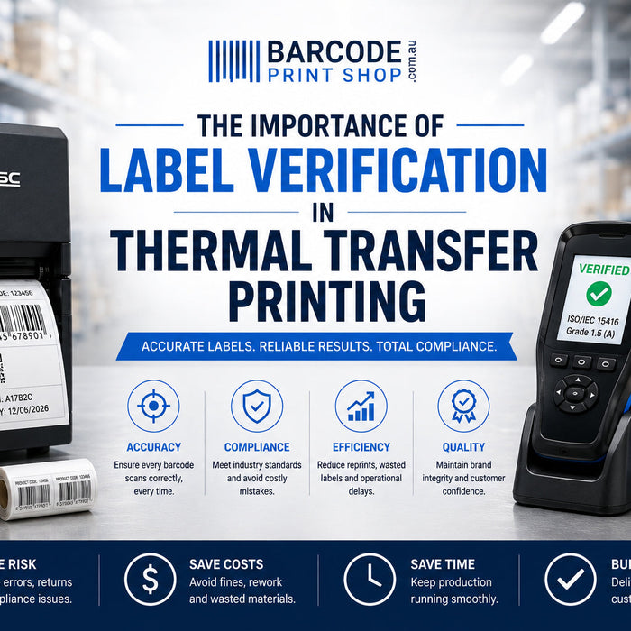 The importance of label verification in thermal transfer printing