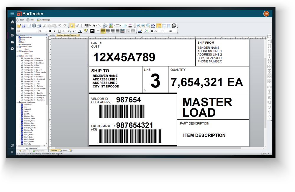 Simplify and centralize your label design and management