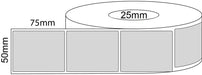 50x75mm Direct Thermal Labels - 25 mm Core - 200 Labels Per Roll - Barcode Print