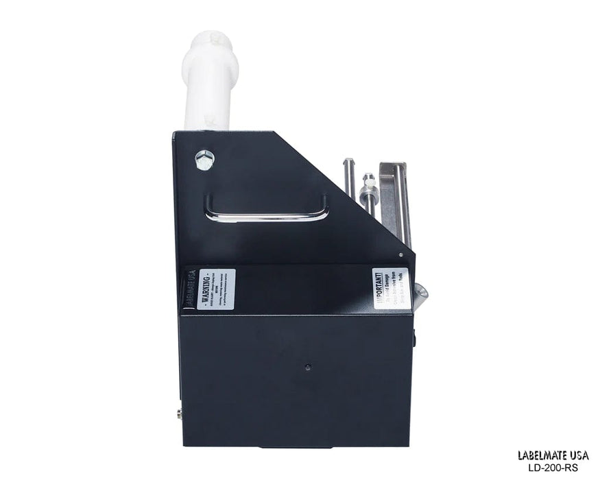 LD-200-RS Label Dispenser. Reflective Sensor. 6.5" Width. Not for Transparent Labels. - Barcode Print