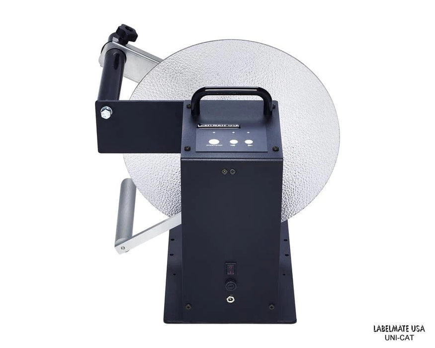 UNI-CAT-CHUCK Universal Smart Rewinder/Unwinder W/Tension Sensor Arm - Barcode Print